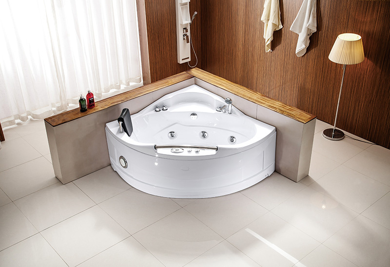 A003 1360 mm hoekwhirlpool massagebad