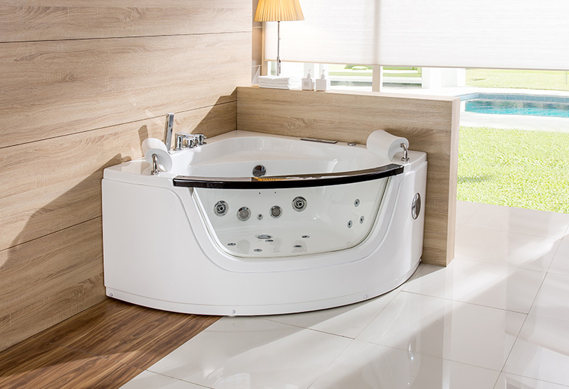 A057B 120 cm kleine jacuzzi hoekbad whirlpool