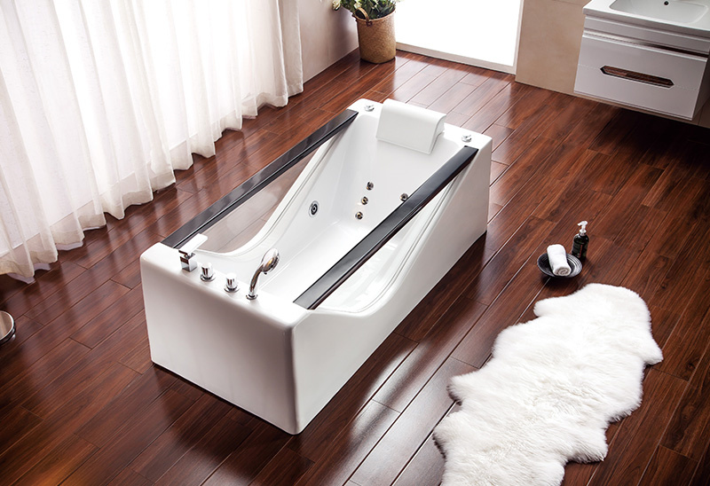 MV011L 1700 mm vrijstaande massagebad jacuzzi